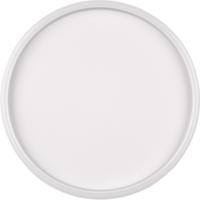 LED Plafondlamp Rond 20W - Warm Wit 3000K - Mat Wit Metaal
