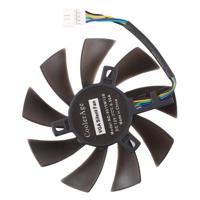 DC 12V 0.5A 4-pins mannelijke desktopcomputer Radiator Cooling Fan CPU koelventilator Diameter: 8 5 mm