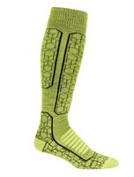 Icebreaker Ski+ Medium Otc Alpine Geo Heren Skisok Shine/Black M