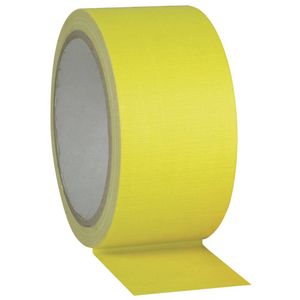 Showtec Gaffa tape Neon 50mm 25m geel