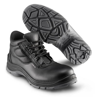 SIKA Beat Mid -S2 - hoge veterschoen - 216 Zwart | Zwart | Maat 38 - 5703617156799