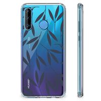 Huawei P30 Lite Case Leaves Blue - thumbnail