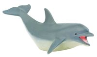 Safari speeldier dolfijn junior 12,5 x 5 cm blauw/wit - thumbnail