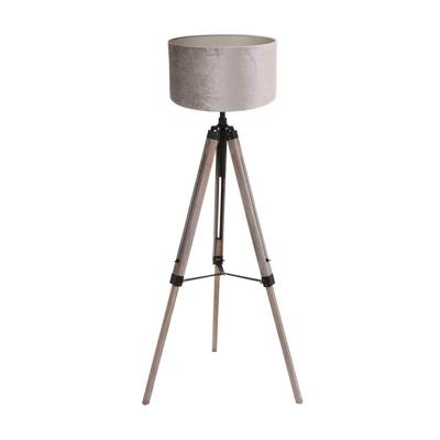 Steinhauer Tripod vloerlampTriek met zilvere kap - 4106ZW