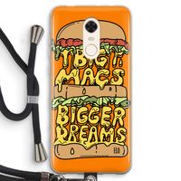 Big Macs Bigger Dreams: Xiaomi Redmi 5 Transparant Hoesje met koord
