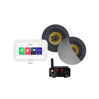Music Center Set Aquasound N-Joy Met Speakerset Van Rumba Mat Chroom Aquasound
