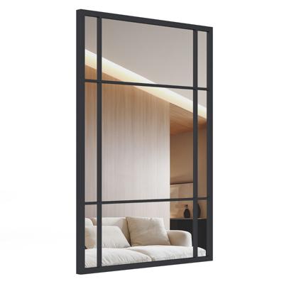 Rechthoekige Wandspiegel met Metalen Frame Decoratieve Hangspiegel 101,5 x 71 cm Decoratieve Spiegel Rechthoekige Wandspiegel met Metalen Frame Decoratieve Hangspiegel 101,5 x 71 cm Decoratieve Spiegel