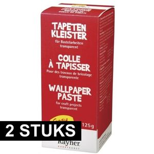 2x pakken behangplaksel 125 g   -