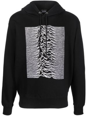 MEDICOM TOY hoodie Joy Division à lien de resserrage - Noir