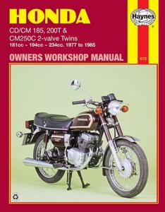 Honda CD/CM185 200T & CM250C 2-valve Twins (77 - 85) 0572