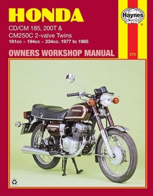 Honda CD/CM185 200T & CM250C 2-valve Twins (77 - 85) 0572