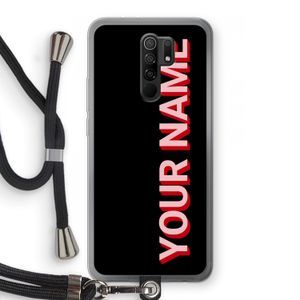 Namecase: Xiaomi Redmi 9 Transparant Hoesje met koord