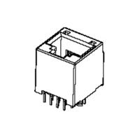 Molex Molex 955032641 LOPRO T/E PC JACK 955032641 Bus Aantal polen (sensoren) 6P4C 1 stuk(s)