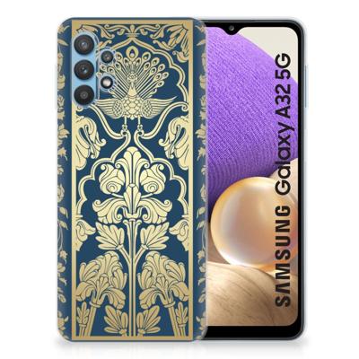 Samsung Galaxy A32 5G | TPU Case | Beige Flowers