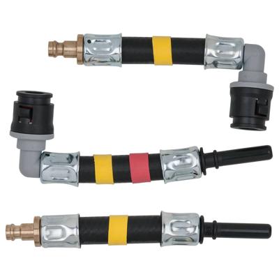 KS Tools 150.1865 Adapterset 3-delig SAE 8 x 30 mm (geel)