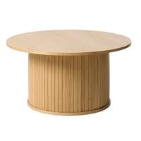 Rebellenclub Taree Salontafel - ø90 cm - Eiken