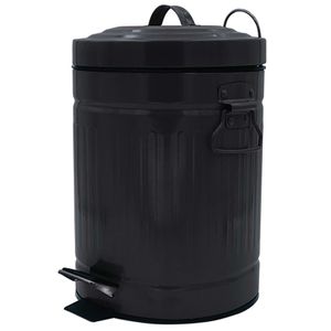 RIDDER prullenbak pumba 5 l zwart
