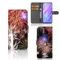Samsung Galaxy S20 | Wallet Case | met Pasjes | Vuurwerk