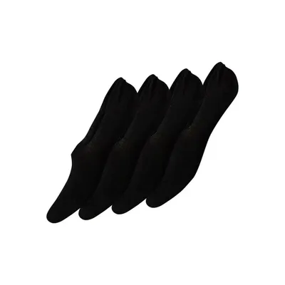 4-paar invisible footies sneaker sokken - Katoenen onzichtbare kousenvoetjes