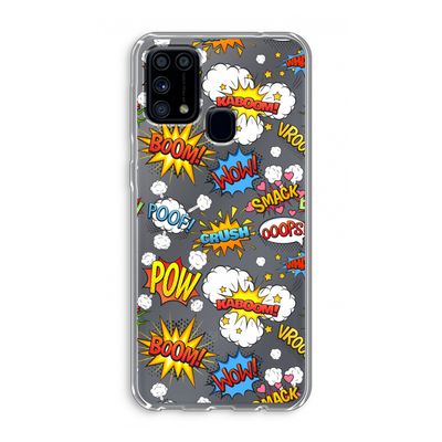 Pow Smack: Samsung Galaxy M31 Transparant Hoesje