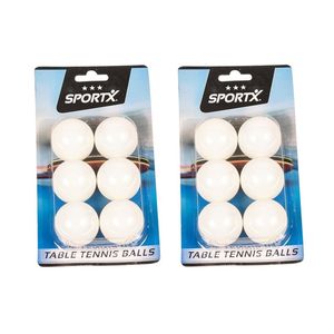 12x stuks Tafeltennis ballen / tafeltennis balletjes