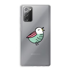Birdy: Samsung Galaxy Note 20 / Note 20 5G Transparant Hoesje