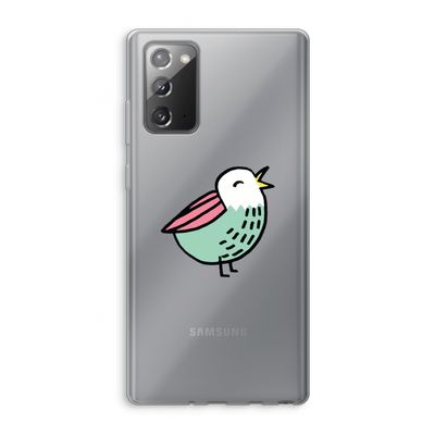 Birdy: Samsung Galaxy Note 20 / Note 20 5G Transparant Hoesje