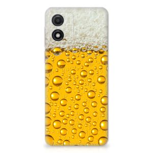 Motorola Moto E13 Siliconen Case Bier