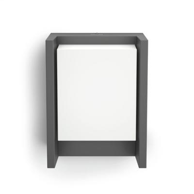 Arbour buitenwandlamp warmwit licht breed - Philips