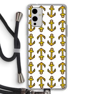 Musketon Anchor: OnePlus 9 Transparant Hoesje met koord