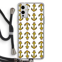 Musketon Anchor: OnePlus 9 Transparant Hoesje met koord