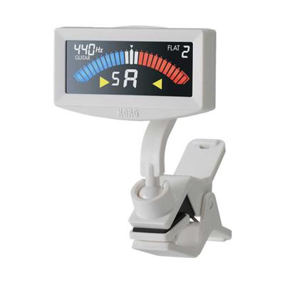 Korg AW-4G White Pitchcrow-G Chromatisch Stemapparaat Wit Korg AW-4G White Pitchcrow-G Chromatisch Stemapparaat Wit