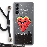 One In A Melon: Samsung Galaxy S21 Transparant Hoesje met koord