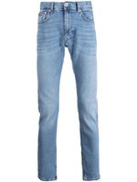 Tommy Hilfiger mid-rise slim-cut jeans - Bleu