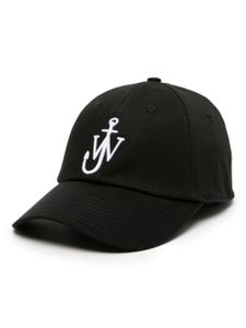 JW Anderson casquette à logo brodé - Noir