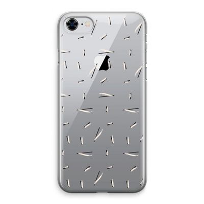 Hipster stripes: iPhone 8 Transparant Hoesje