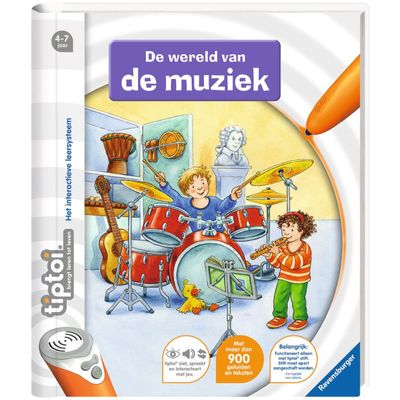 tiptoi boek - De wereld van muziek