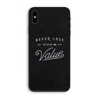 Never lose your value: iPhone XS Biologisch afbreekbaar hoesje Never lose your value: iPhone XS Biologisch afbreekbaar hoesje