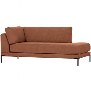 vtwonen Couple Lounge Element Rechts - Polyester - Rust - 89x100x200