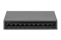 Digitus DN-95357 netwerk-switch Fast Ethernet (10/100) Power over Ethernet (PoE) Zwart - thumbnail