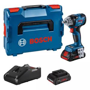 Bosch Professional GDS 18V-330 HC 06019L5002 Accu-draaislagmoeraanzetter 18 V Li-ion Incl. 2 accus, Incl. lader, Incl. koffer