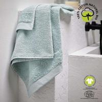 Badhanddoek - VANDAAG - 70 x 130 cm - Katoen - Biologisch Celadon