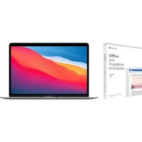 Apple MacBook Air (2020) MGN73N/A Space Gray + Microsoft Office 2019 - thumbnail
