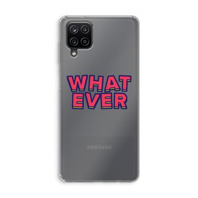 Whatever: Samsung Galaxy A12 Transparant Hoesje
