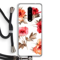 Roosjes: OnePlus 8 Transparant Hoesje met koord