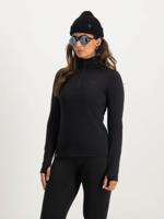 Poederbaas Midlayer Pully Dames Four Seasons Lightweight Zwart-XXL Poederbaas Midlayer Pully Dames Four Seasons Lightweight Zwart-XXL