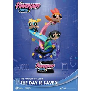 Diverse The Powerpuff Girls: The Day Is Saved PVC Diorama decoratie