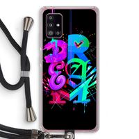 Dream: Samsung Galaxy A51 5G Transparant Hoesje met koord