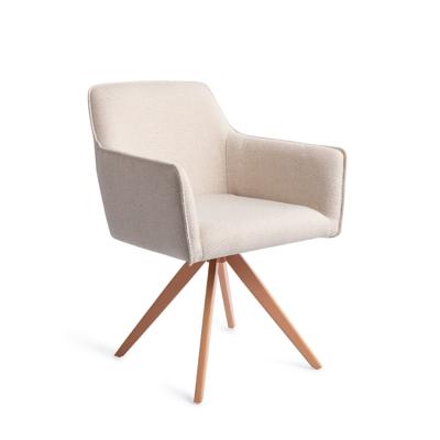 Jesper Home Draaibare Eetkamerstoel 'Hofu' Turn Peach, kleur Enoki