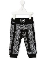 Givenchy Kids pantalon de jogging à imprimé bandana - Noir - thumbnail